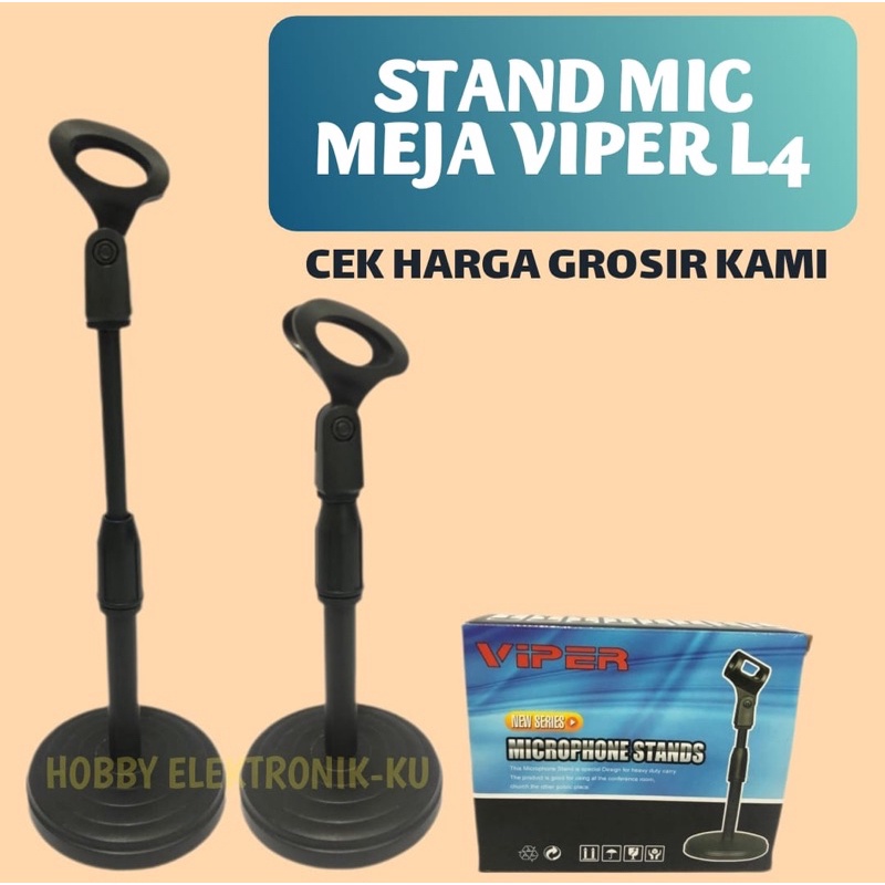 STAND MIC MEJA VIPER L4