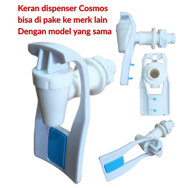 Keran/kran dispenser Cosmos umum DLL, 1 pics Putih biru