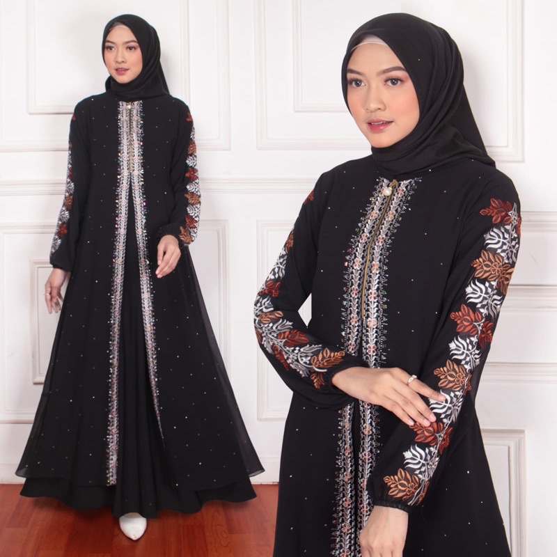 abaya Turki abaya hitam abaya modern gamis modern gamis hitam gamis arabian grosir
