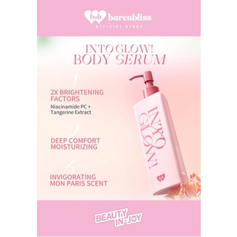 BNB barenbliss Into Glow! Mon Paris Brightening Body Serum Hyaluronic Acid