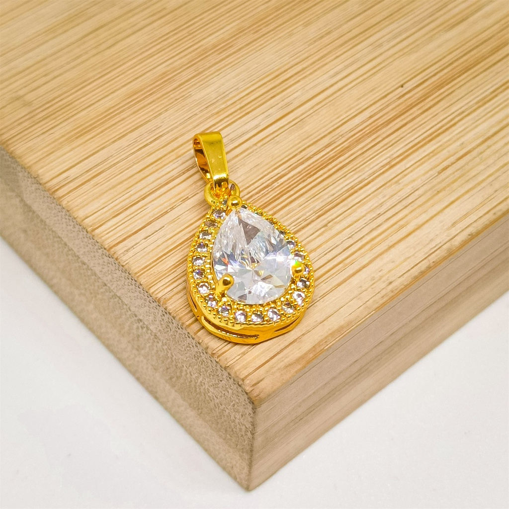 Liontin Pendant Kalung Xuping Lapis Emas HighQuality warna gold Aksesoris Perhiasan wanita