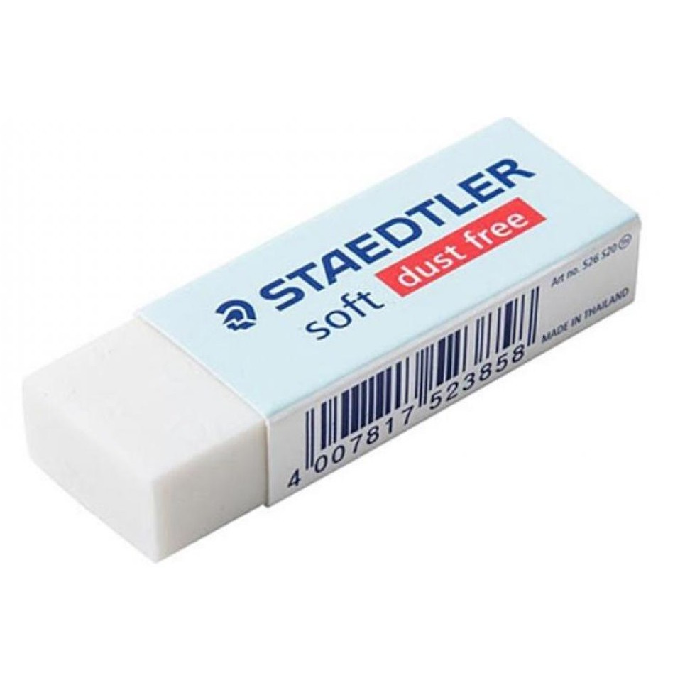 

Penghapus Pensil Staedtler Soft Dust Free 526 Putih