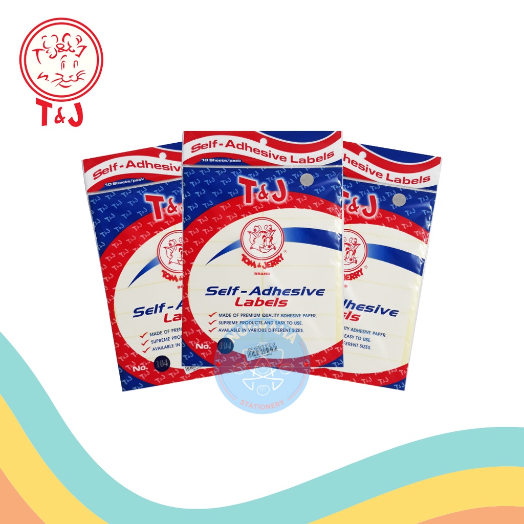 

LABEL TOM & JERRY (T&J) NO. 104 (1 PCS)