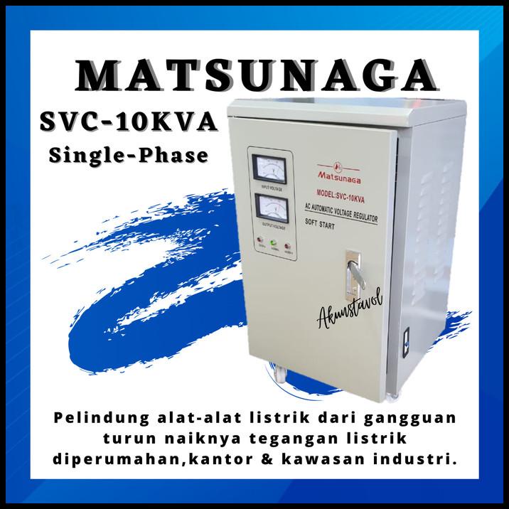 Stavolt Matsunaga Svc-10Kva - Stabilizer Listrik Matsunaga 10000 Watt
