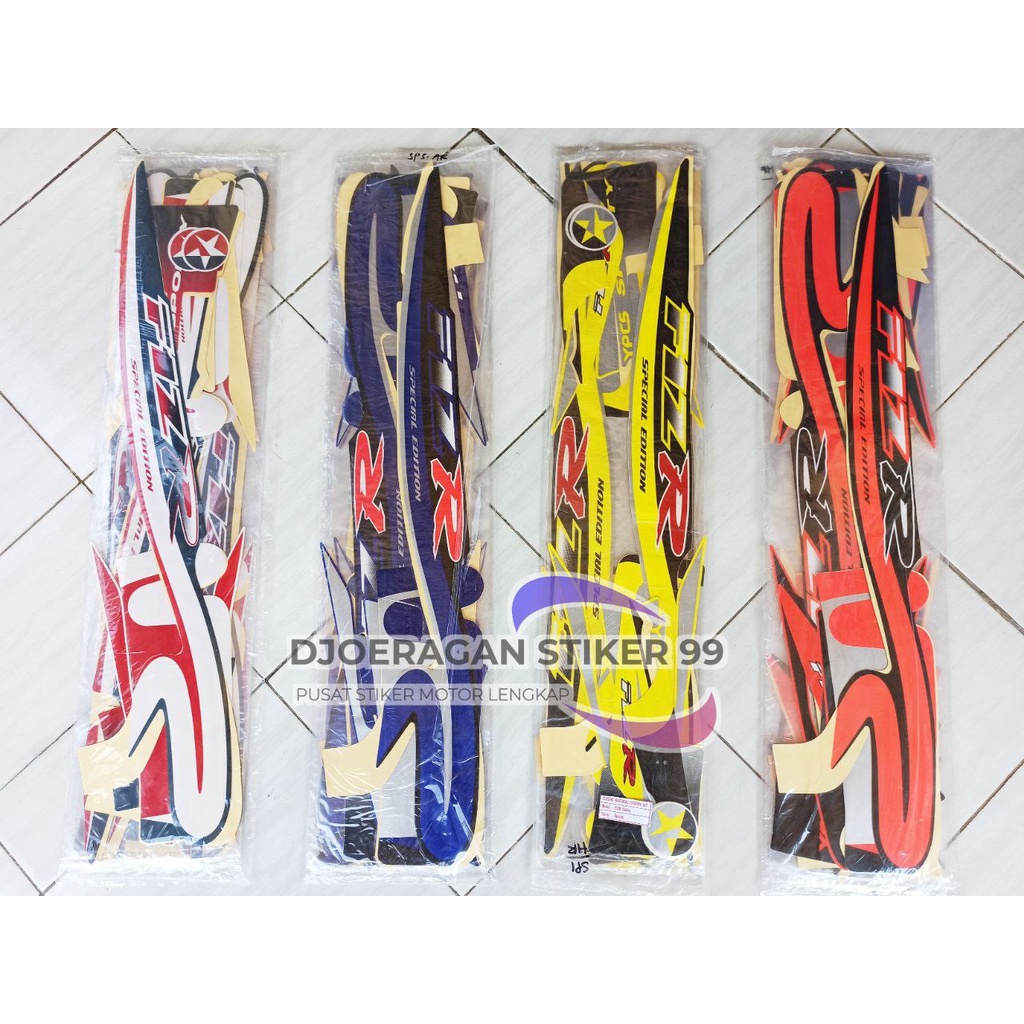 Stiker Striping Lis Body Motor Fiz r Fizr F1zr Caltex / Polet Stiker standar Fizr Caltex / Sticker Y
