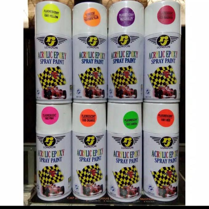 

Cat Semprot Rj London warna Stabilo/fluorescent 150cc