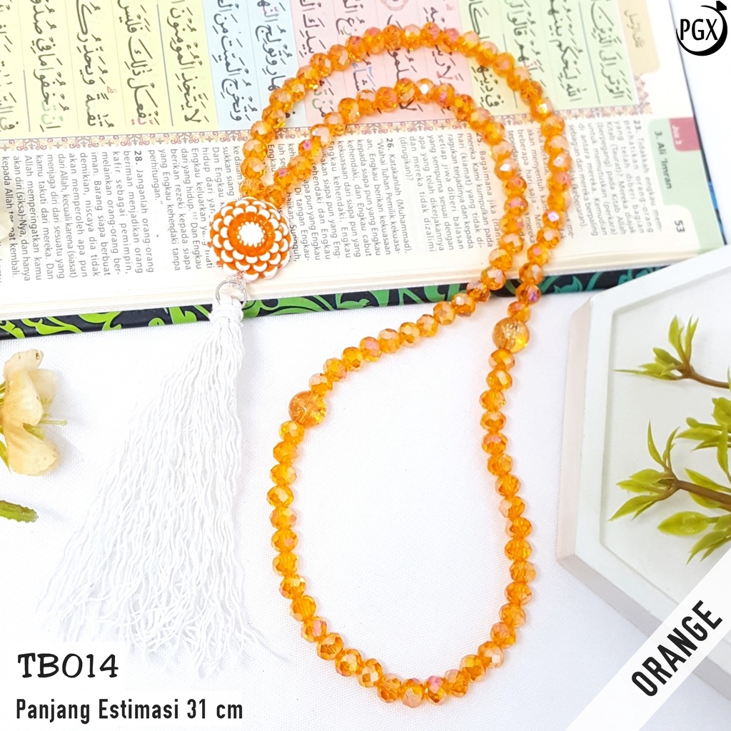 PGX Tasbih Mutiara / Kristal Mewah 99 Butir Fashion Muslim TB014