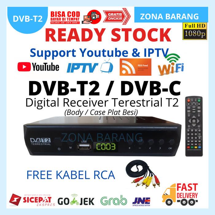 Set Top Box DVB T2 Siaran TV Digital receiver HDTV HDTV