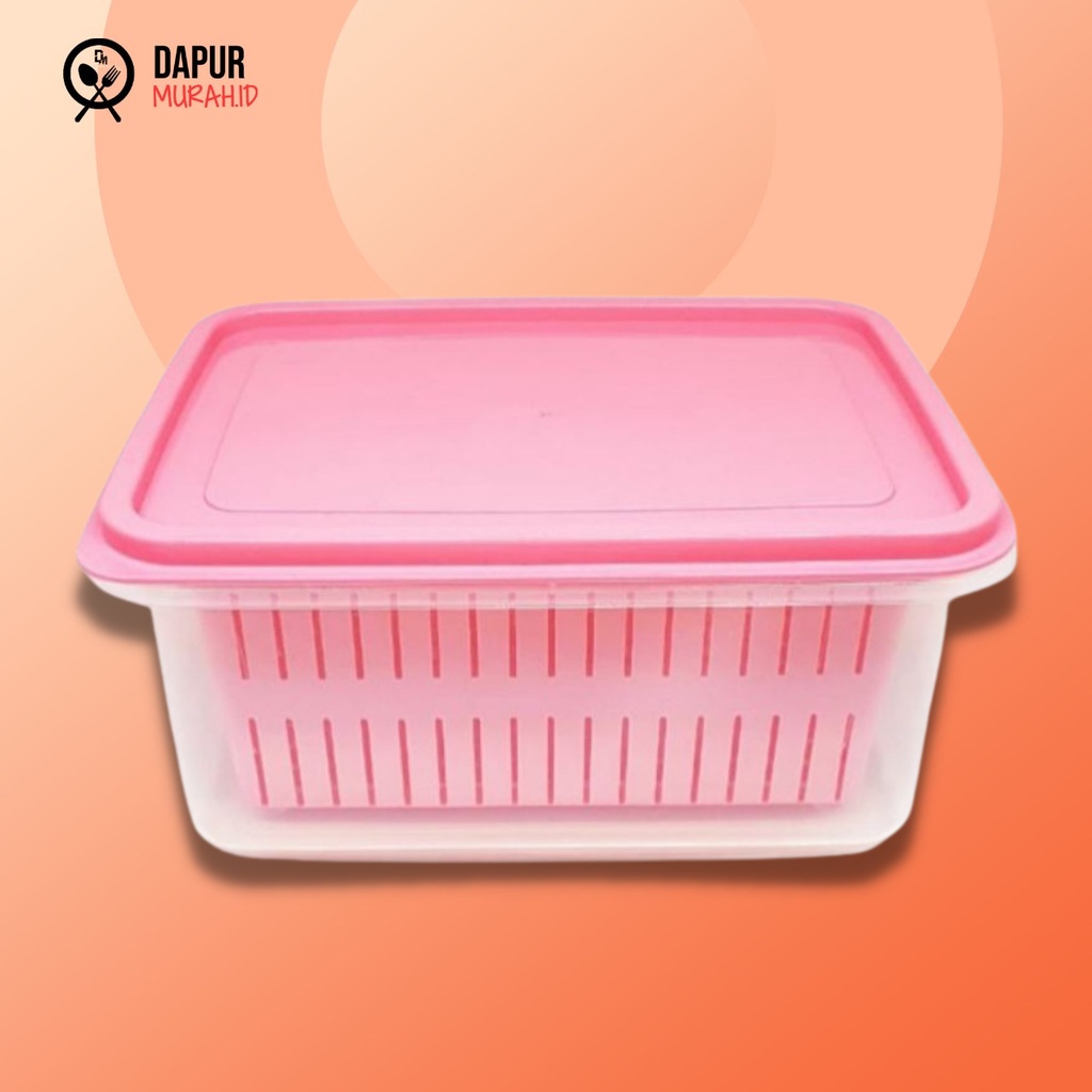 DM - Saringan Ikan Besar / Sealware dengan Peniris 2in1 TISK 161 Pi