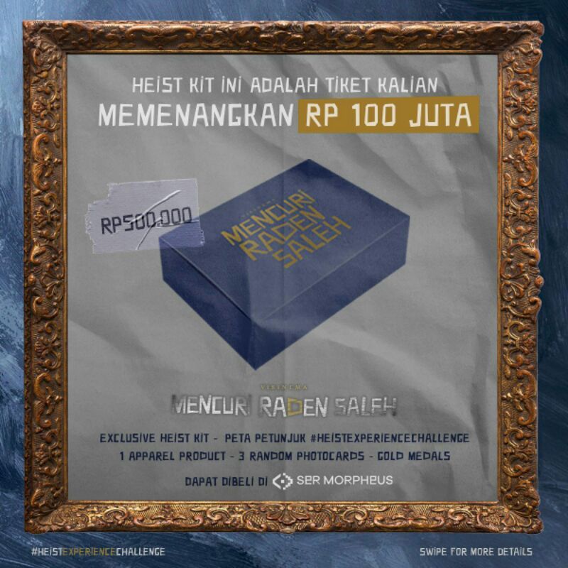 Jual HEIST KIT MENCURI RADEN SALEH MYSTERY BOX PIKO UCUP TUKTUK GOFAR 