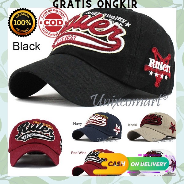 Topi Pria Distrro Original Topi Baseball Cap Import Nypd Terbaru Ee337 Baseball Cap : Sport Style To