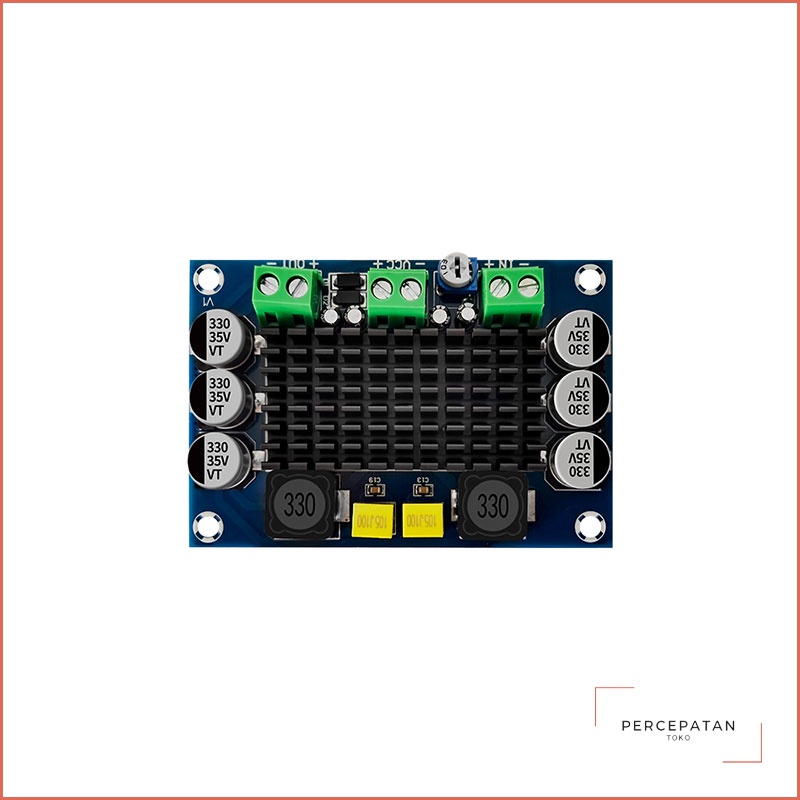 【XH-M542】 Papan Penguat Daya Digital Mono 100W 【TPA3116D2】 Papan Penguat Audio Digital 12-26V