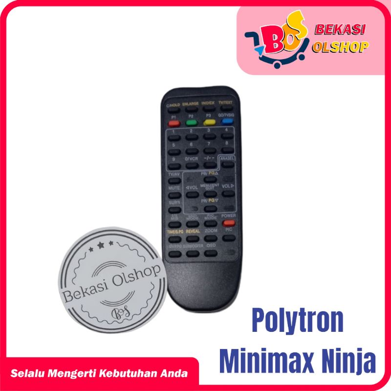 Remote Remot Polytron Tabung Minimax Ninja