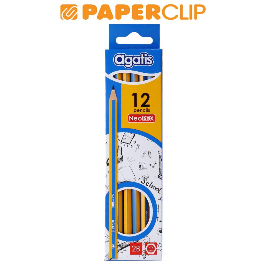 

PENSIL KAYU AGATIS NEOPEX 2B ISI 12