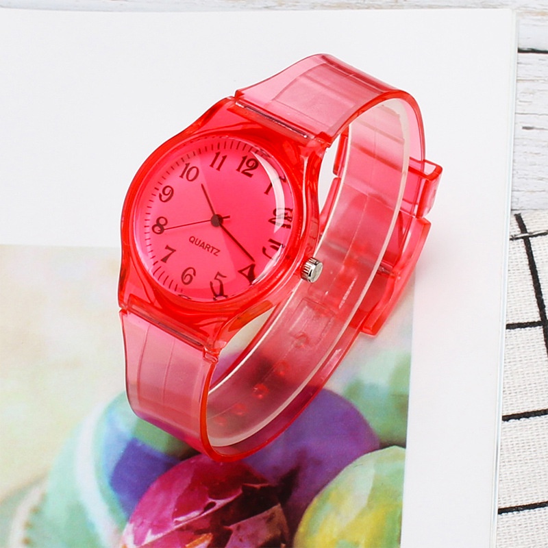 Jam Tangan jt20 Termurah Rubber Angka Rubber Candy Karet Jam Tangan Unisex Murah B3 TMALL88