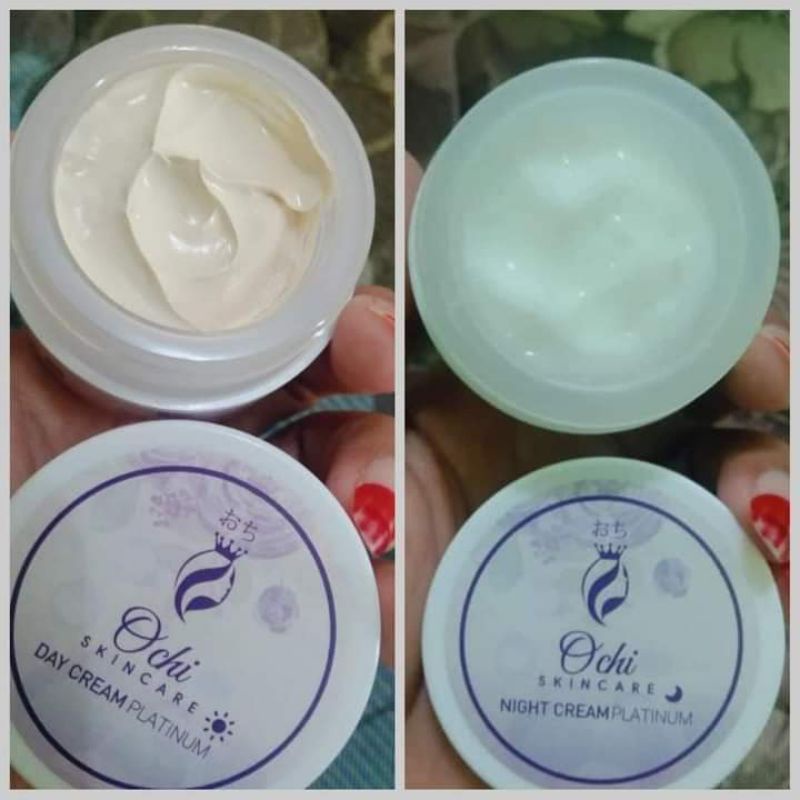 OCHI SKINCARE PAKET 3 ITEM ( FACIAL WASH, DAYCREAM, NIGHT CREAM )FREE MASKER KOMEDO NW BEAUTY