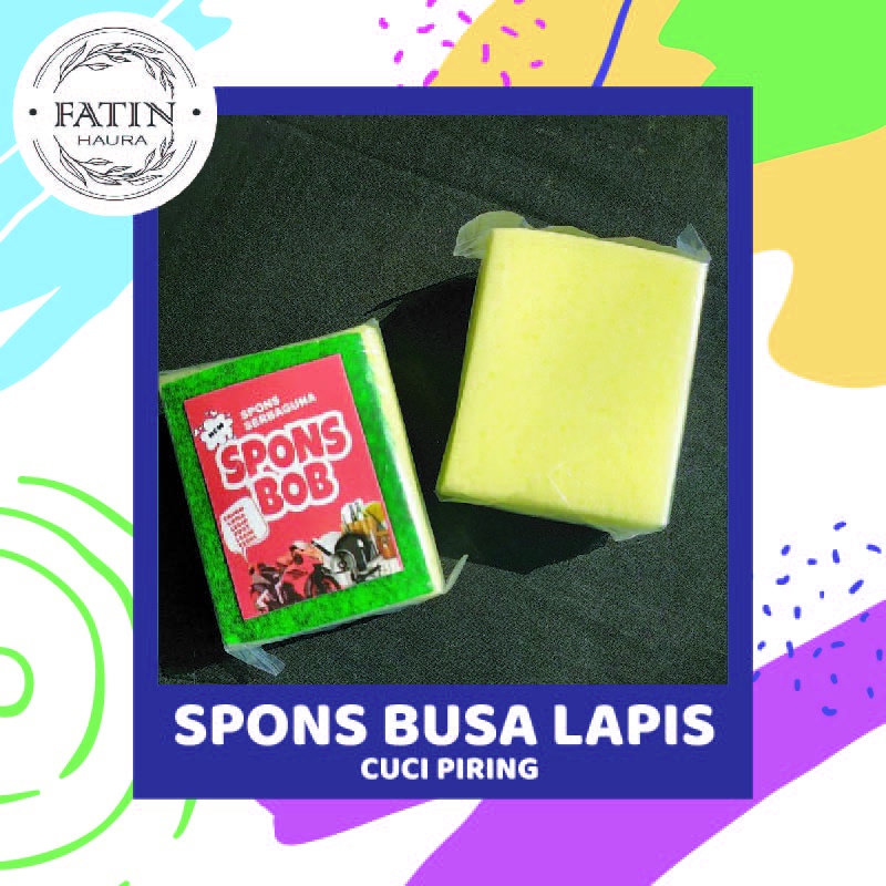 SPONS BUSA LAPIS CUCI PIRING MURAH