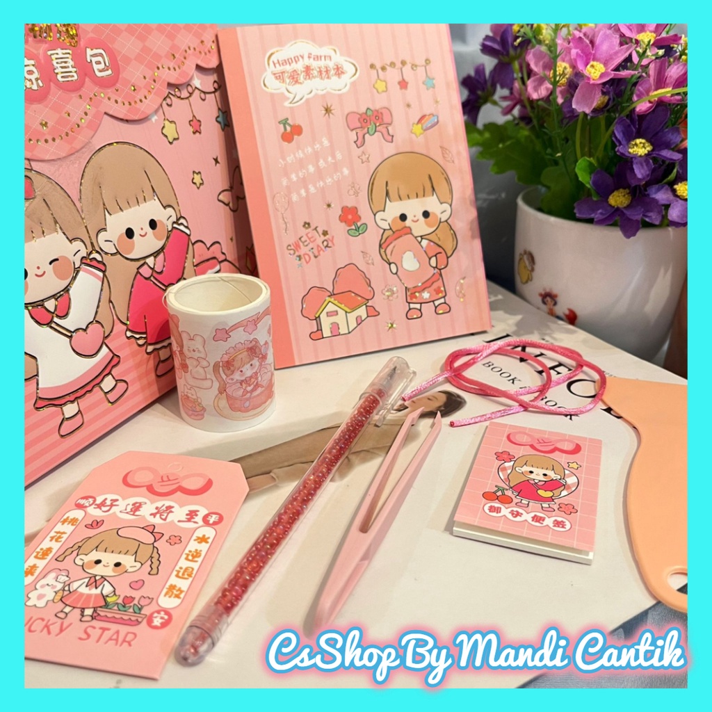 

Paket Stiker Free Paper Bag Kode SZ-65 Cute Karakter Littel Gril Hewan Cantik Box Kado Bisa COD