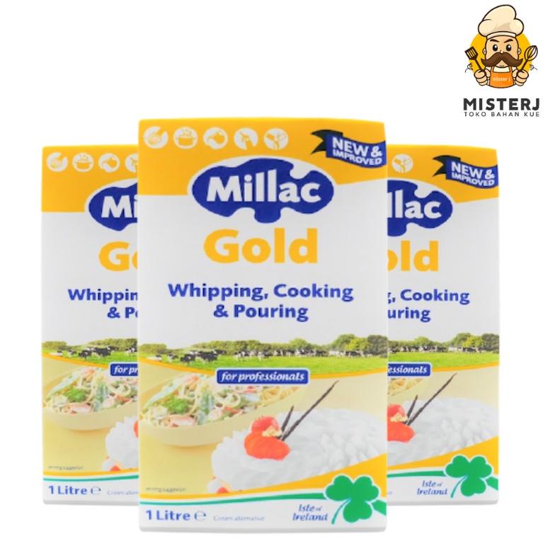 

[KODE PRODUK 9RTZW9236] Millac Gold Whipping Cooking, and Baking 1 Lt/ Whipping Cooking Millac Gold 1 Lt