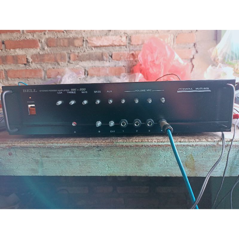 Power Amplifier Khusus Corong Toa + dan Speaker Kolom Harap Baca Deskripsi terlebih dahulu