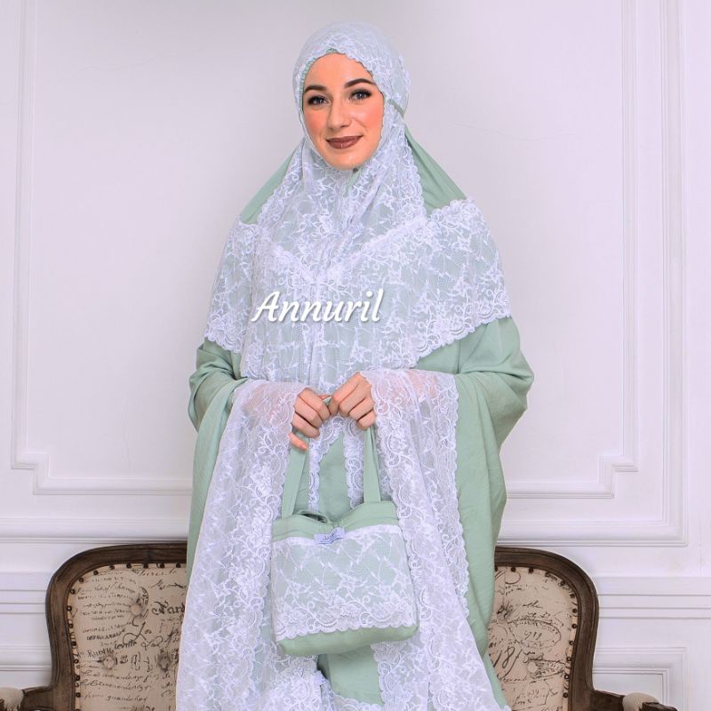 MUKENA SILK ADEM / MUKENA SILK PREMIUM / MUKENA SILKY PREMIUM