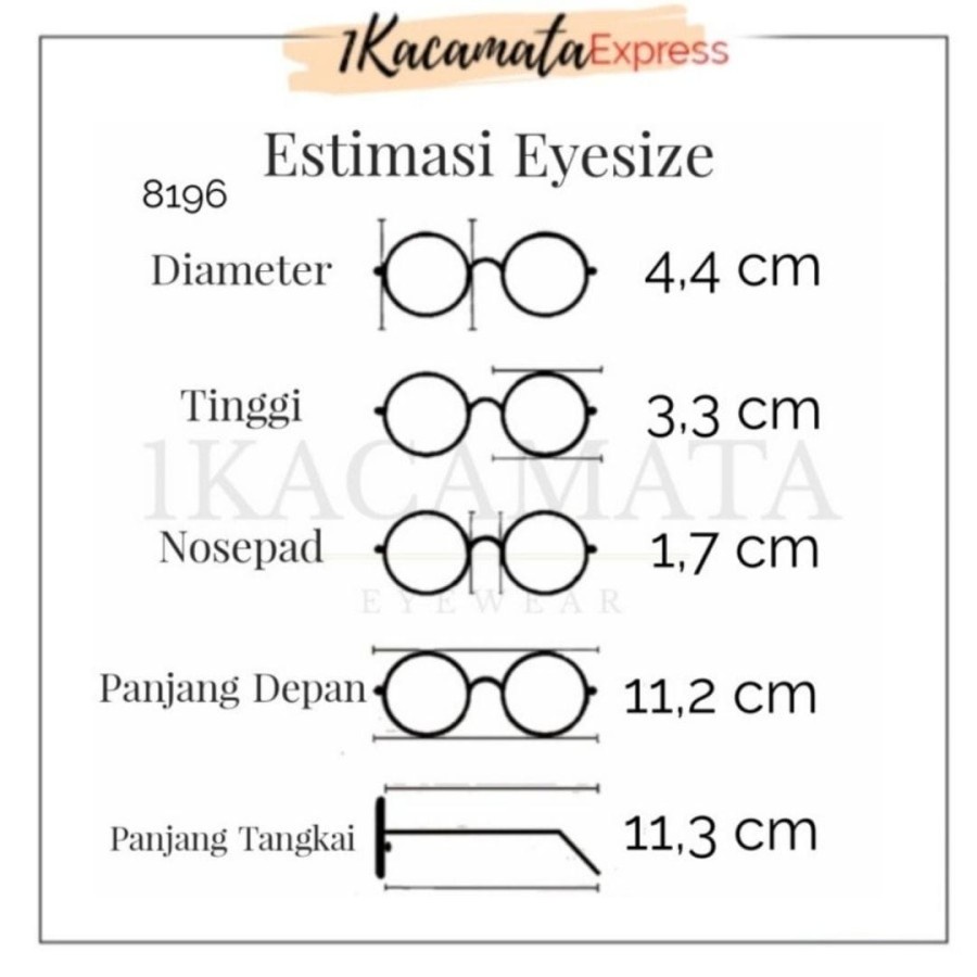 Kacamata untuk anak type 8196