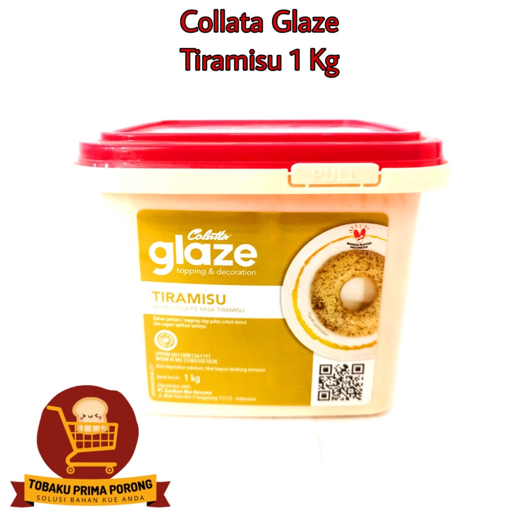 

COLLATA GLAZE TIRAMISU KEMASAN 1 KG