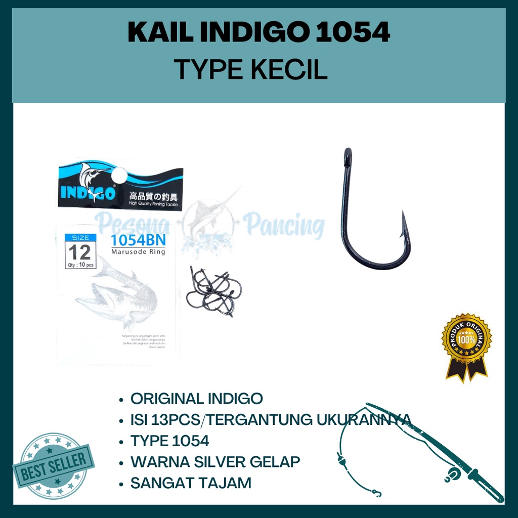 KAIL PANCING INDIGO MARUSODE 1054 SANGAT TAJAM