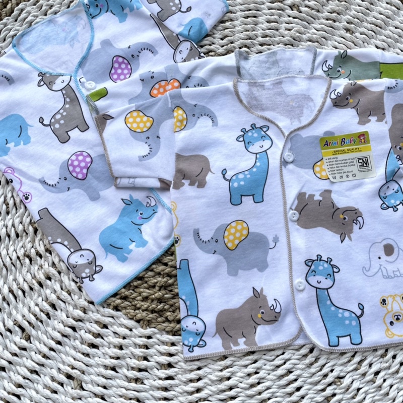 3 PCS Baju Lengan Pendek  Bayi Bayi Atasan Bayi Baju Newborn Baju Bayi Baru Lahir Gift Bayi Hadiah Lahiran Bayi DNW BABY
