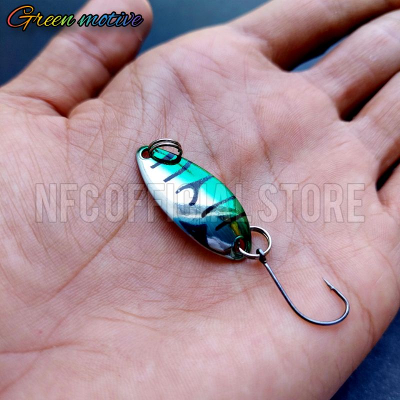 Lure Micro Spoon 3 cm 3 gram Mini Spoon BEST KILLER ACTION