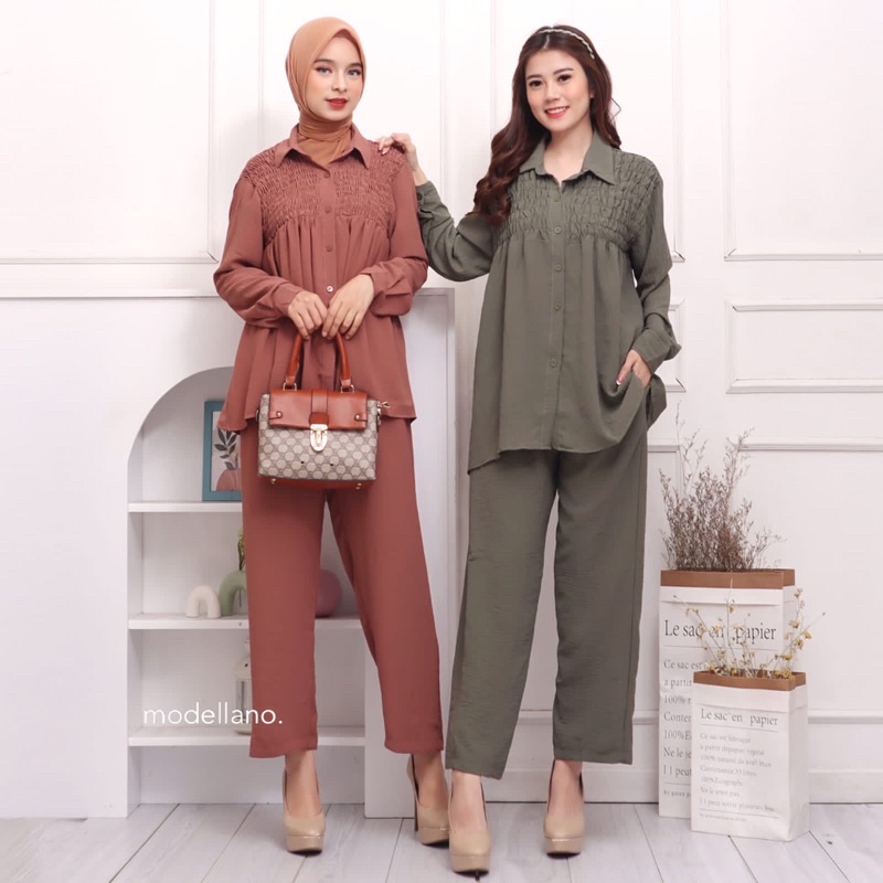 SETCEL CRINKLE CHERRY STELAN KERUT JUMBO XXL PITA TALI MUSLIM POLOS GROSIR MURAH PGMTA BUMIL BUSUI