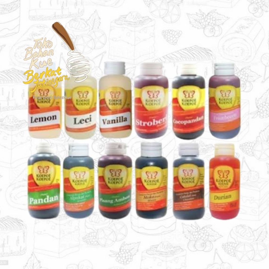 

PERISA PASTA KOEPOE 60ML / PERASA MAKANAN / PENGUAT AROMA MAKANAN KUPU (LSN)