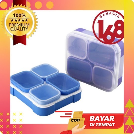 Ibex Kids Tritan Lunchbox Bento Box Acrilic Tempat Bekal Makan Anak Rantang Anak Ompreng Smiggle Yum