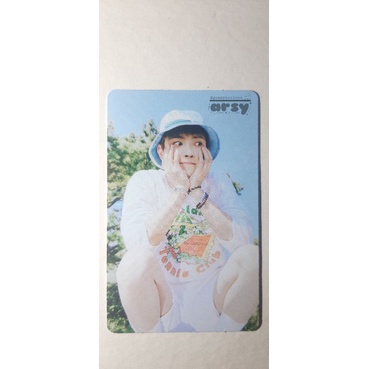 Ateez Hongjoong Photocard Season Songs Ateez X KJK (Hongjoong ver 1)