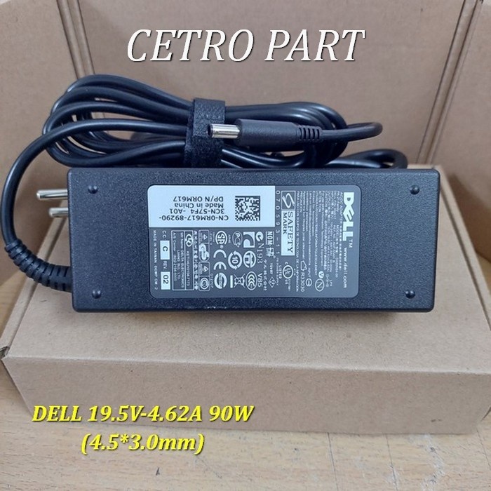 Adaptor Charger Dell Latitude E4610 (19.5v-4.62a) Dc-4.5*3.0mm 90W