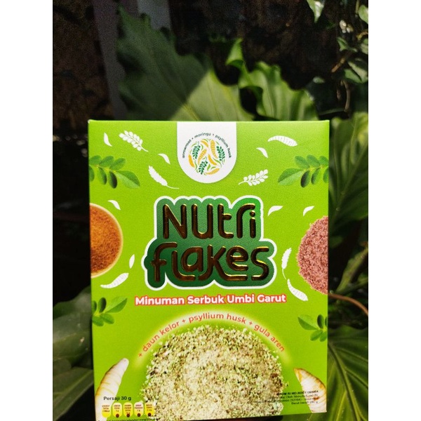 

PAKET 3 BOX NUTRIFLAKES HEMAT SEREAL UMBI GARUT ATASI ASAM LAMBUNG