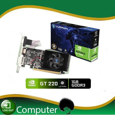 VGA VURRION NVIDIA GEFORCE GT 220 1GB DDR3 128BIT GT220