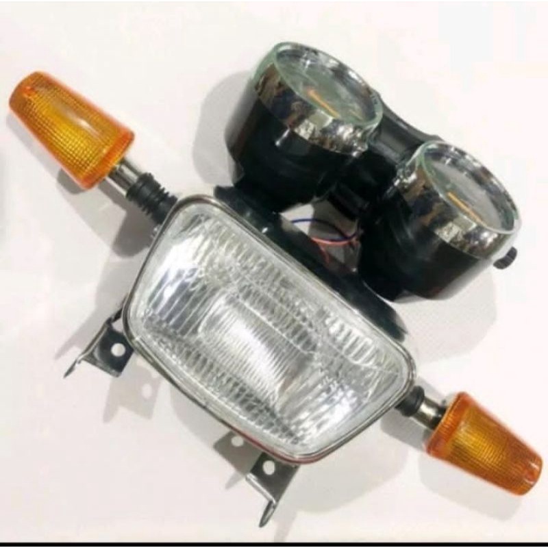 Lampu Ova Rx-King New Plus Breket Plus Spidometer Plus Sen 2 Buah Kualitas Terbaik