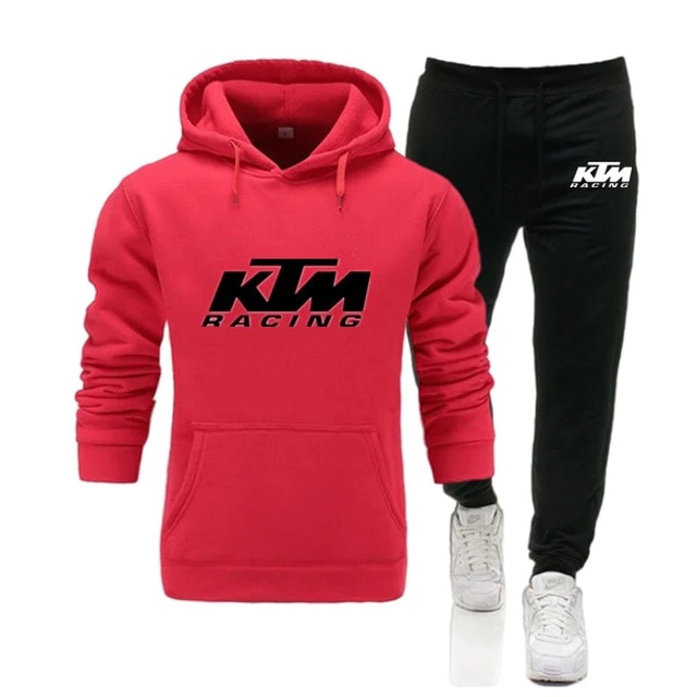 Setelan Celana Jogger &amp; Jumper Hoodie KTM RECING II Set sweater Hoodie dan Celana Joger Panjang II SIZE M-XL ( Pria &amp; Wanita )