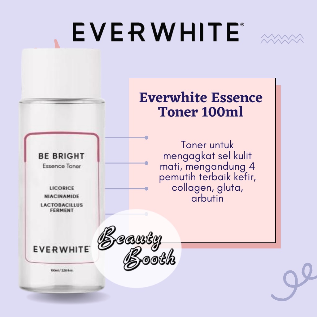 EVERWHITE  Essence Toner 100ml Hydrating Essence Toner Soothing