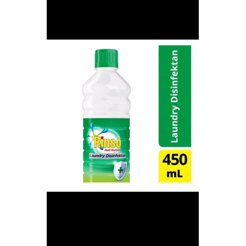 RINSO anti bakteri laundry disinfektan 450ml