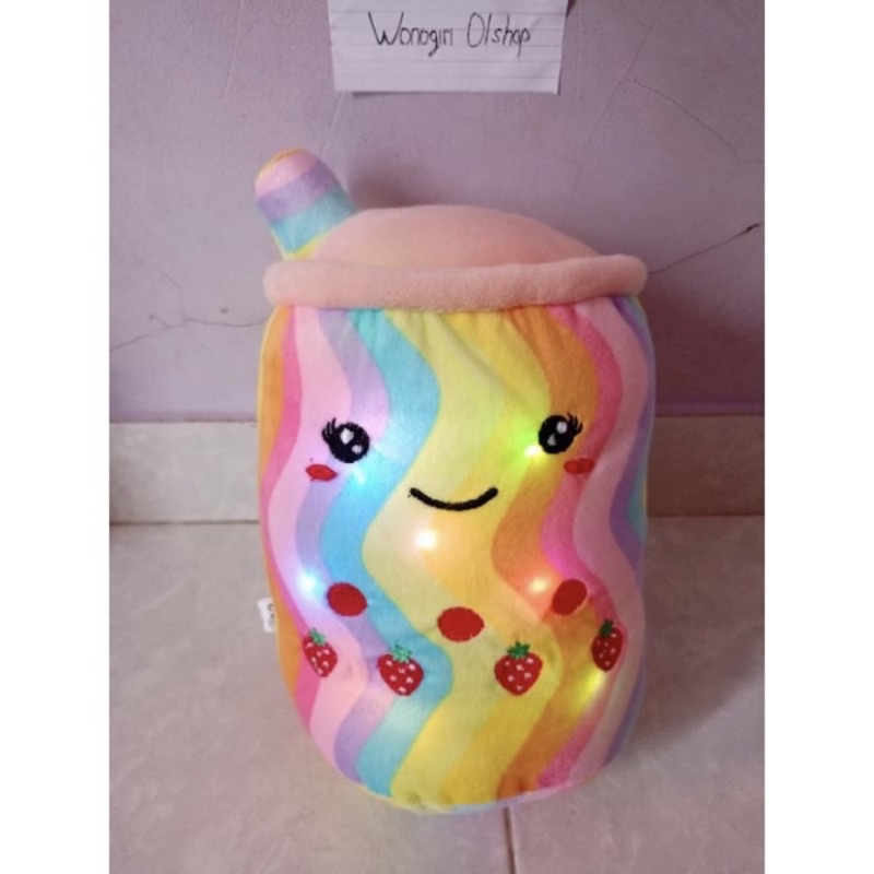 Boneka Boba Rainbow Pelangi Led Terbaru Boneka Boba Terbaru Viral Murah Led Boneka Boba Led Rainbow Pelangi Boneka Boba Led Boneka Boba Rainbow Pelangi Led Boneka Boba Pelangi Rainbow Led Boneka Boba Led Bantal Boba Led Mainan Boba Viral Berlabel SNI