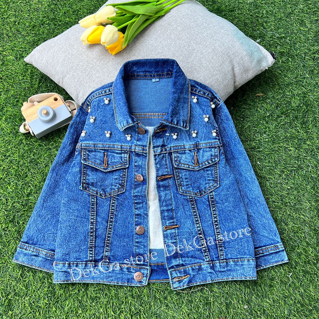 Jaket Jeans Anak Perempuan Motif 2th-15th