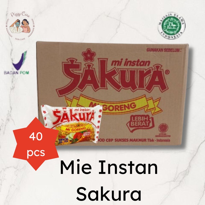 

MIE INSTAN SAKURA GORENG 1DUS Mie Goreng Mi Jadul Termurah 60Gram