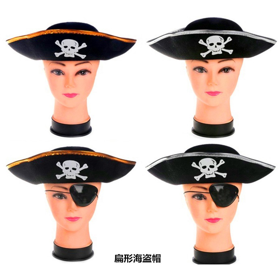 TOPR topi pirates dewasa bajak laut costume cosplay halloween