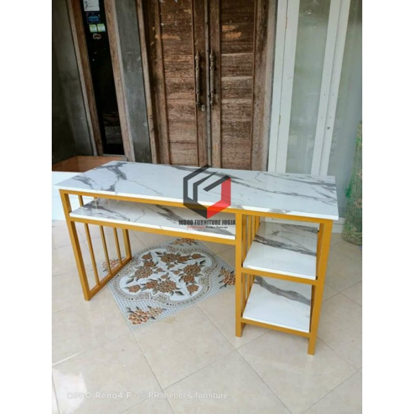 Meja Nailart industrial / meja nail art minimalis