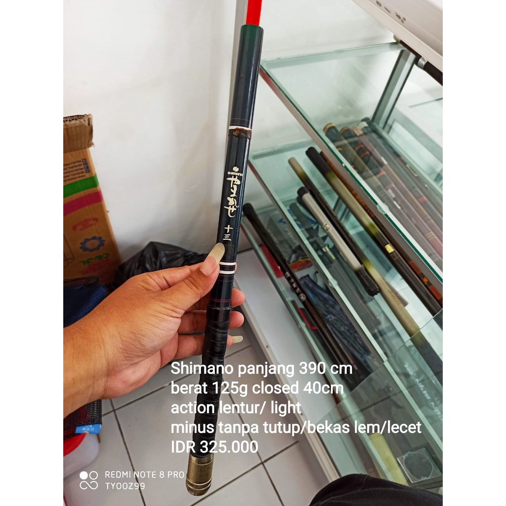 Joran Tegek Shimano 390 Ex Jepang