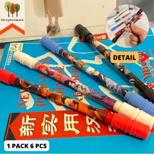 

Pulpen Gel Pen Magnet Putar Naruto Family Paket 6 Pcs Pen Gel Karakter Anime Terbaru Spinning Pen Gel Import Funny Fancy Stuff Best Gift Stationery For School Alat Tulis Kantor Sekolah Ready Grosir Kado Ulang Tahun READY COD