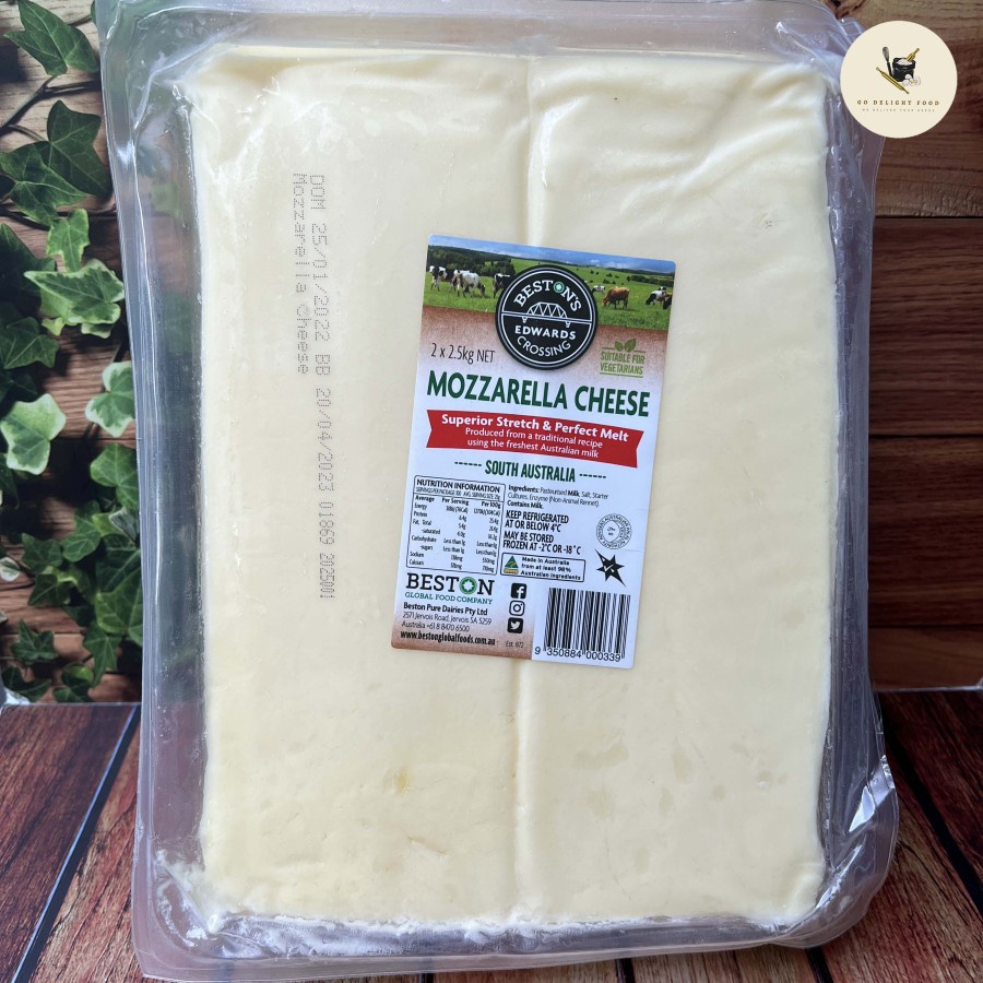 

Bestons Mozzarella Cheese - 1KG [PREMIUM QUALITY]