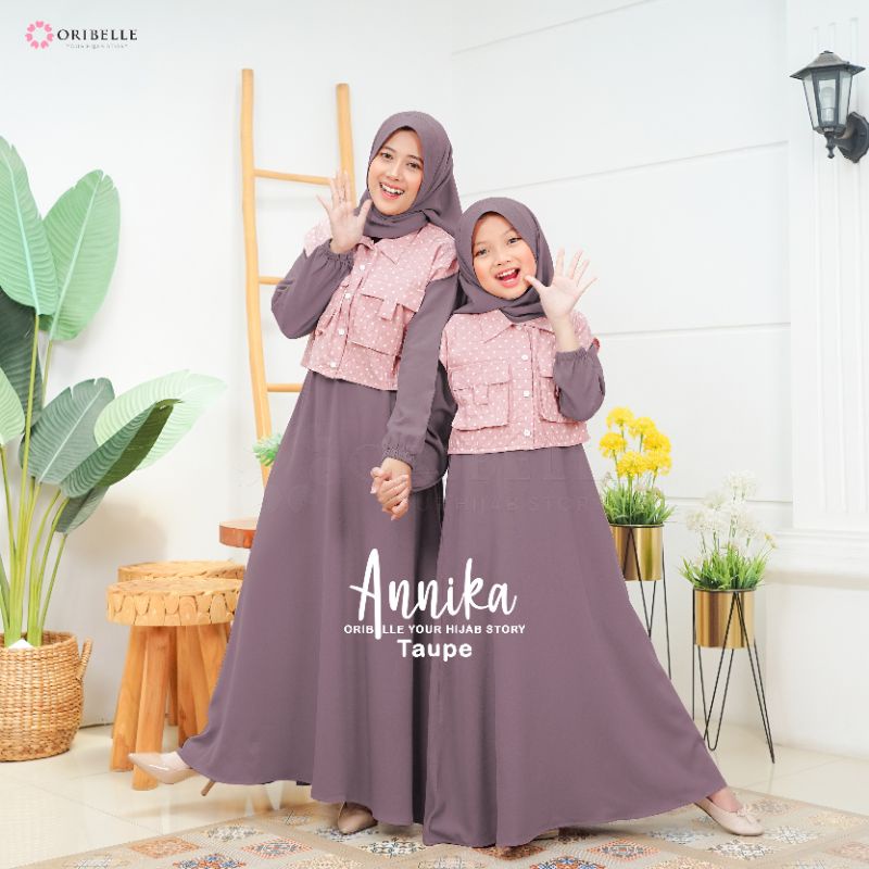 GAMIS SET VEST ANNIKA BY ORIBELLE